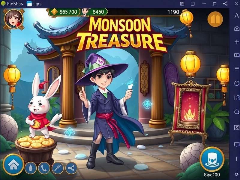 Monsoon Magic Treasure Gameplay Screenshot